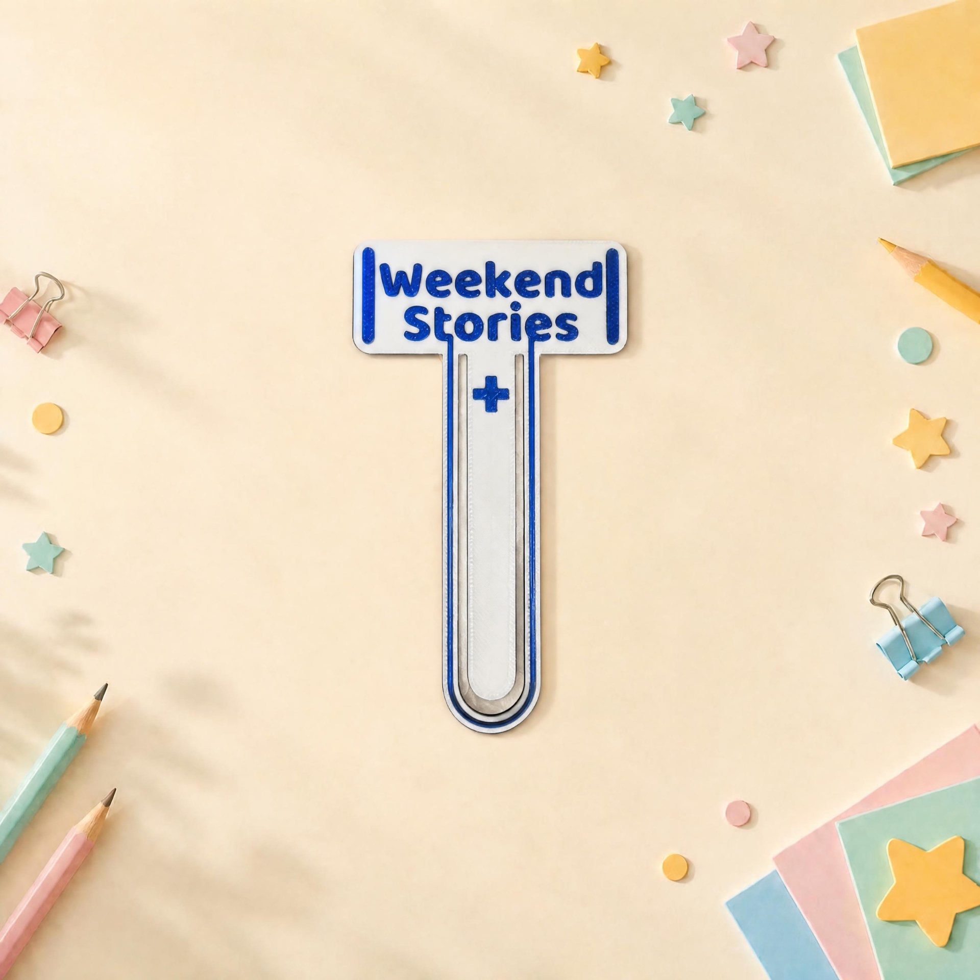 Greek Weekend Stories Bookmark