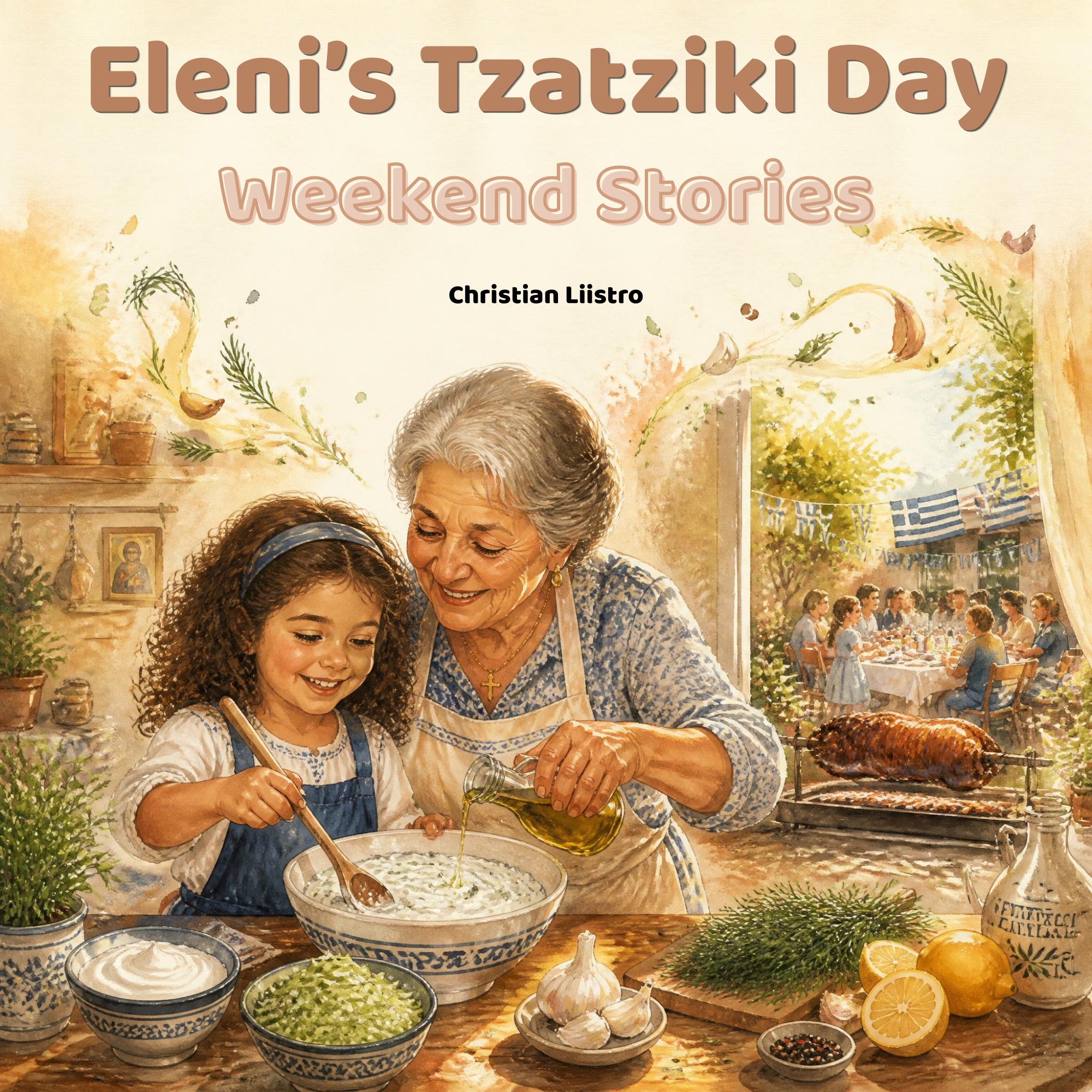 Cover of Eleni's Tzatziki Day, a Weekend Stories picture book